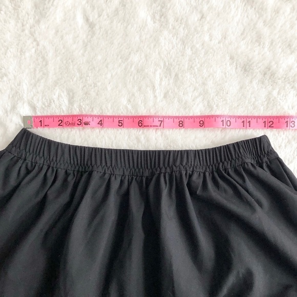 4/$20 🌴 Black Floral Embroidered Ruffle Hem Skirt - Picture 6 of 7